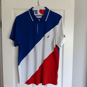 Polo style short sleeve nautica shirt